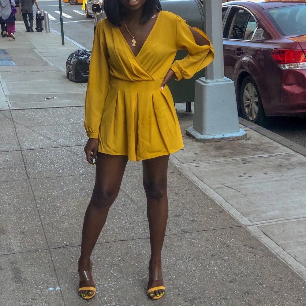 Mustard Romper